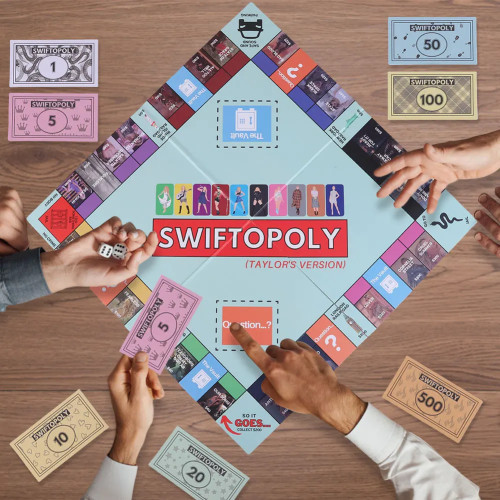 Настольная игра Taylor's Monopoly, забавная вечеринка, семейные интерактивные шахматные игры, настольная игра Swiftopoly, интерактивная настольная игра для взрослых, фанатов