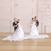 Топперы для торта, куклы, фигурки невесты и жениха, забавные Casamento, топперы для свадебного торта, подставка, украшения, принадлежности