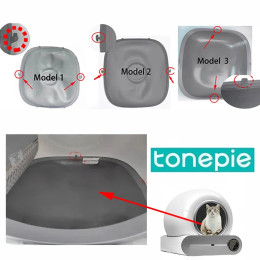 Силиконовый коврик подходит для Tonepie Ti Pro, автоматический ящик для кошачьего туалета, специальный силиконовый коврик, нижняя капсула, аксессуары для кошек