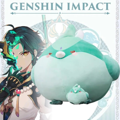 Genshin Xiao мягкие игрушки декоративная подушка милая птица Xiao плюшевая кукла Genshin Impact декоративная подушка диванная подушка на спинку аниме подарки