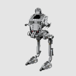 586 шт. Interstellar Wars первый заказ ATST Walker строительные блоки кирпичи игрушки для детей и взрослых подарки на Рождество и день рождения