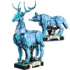 Новинка 2023 года, строительные блоки MOC Patronus, совместимые с 76414, строительный набор 2 в 1, развивающая игрушка, подарок на день рождения для детей и взрослых