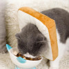 고양이 Elizabethan Надувные ошейники против лизания шеи Donut E Восстановление после операции Кошачий конус Ошейник Кошек
