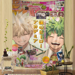 My Hero Academia Kaminari Denki классический аниме подвесной богемный гобелен для гостиной домашний декор в общежитии японский гобелен