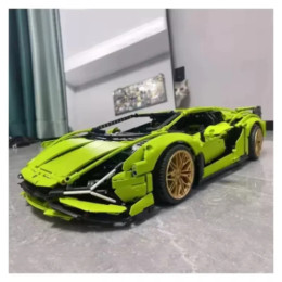 Новая игрушка, технический автомобиль, модель Lambo Sian, совместимая с 42115, для взрослых, кирпичи, игрушки для мальчиков, блочный конструктор, подарки для детей
