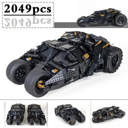 MOC колесница темный рыцарь 2049 шт. модель стакана строительные блоки кирпичи игрушки для детей подарки на Рождество и день рождения