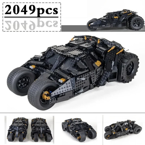 MOC колесница темный рыцарь 2049 шт. модель стакана строительные блоки кирпичи игрушки для детей подарки на Рождество и день рождения