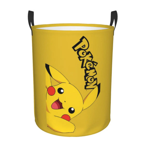 Корзина для белья P-Pikachus складная корзина для белья Аниме Манга детская корзина для детской игрушки Органайзер корзины для хранения