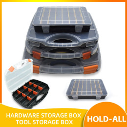 Коробки для рыболовных снастей, пластиковый органайзер для хранения со съемными перегородками, контейнер, лотки для рыболовных приманок, коробка для инструментов с винтами