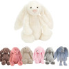 Jellycats с длинными ушками и кроликом, мультяшные игрушки, куклы для детей, подарок на день рождения, свадьба, Пасха, подарок на день Святого Валентина, san valentin regalos