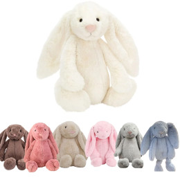 Jellycats с длинными ушками и кроликом, мультяшные игрушки, куклы для детей, подарок на день рождения, свадьба, Пасха, подарок на день Святого Валентина, san valentin regalos
