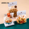 LBSISI Life 50 шт., пластиковые пакеты для выпечки печенья, нуга, упаковка конфет для свадьбы, Ид Мубарак, вечеринка, сделай сам, индивидуальный декор для карт