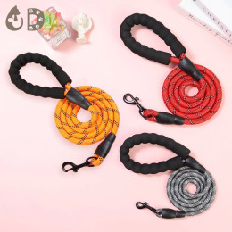 Поводок для собак 120/150/200/300 см, нейлоновые поводки для домашних животных, светоотражающий поводок для собак, поводки для средних и маленьких больших собак, веревки, аксессуары для домашних животных