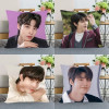 Подушка в стиле K-POP Hwang, реальная красота для дома, невидимые Наволочки на молнии 45x45 см