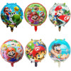 18 дюймов, 10 шт., воздушный шар из фольги Super Mario Bros, детское украшение для дня рождения, детский душ, надувные игрушки для мальчиков, подарки Globos
