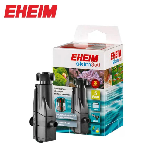 EHEIM Skim350 220 В 5 Вт регулируемый поток пресноводный аквариумный фильтр соленой водой микроповерхностный скиммер с насосом