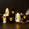 6 см мини светодиодный ретро светящийся фонарь пони моделирование Cande Light масляная лампа мини-керосиновый фонарь кукольный дом Декор сцены украшения