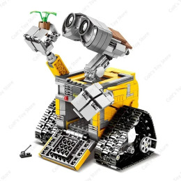 Лидер продаж, 687 шт., комплект строительных блоков Wall-E, идея MOC, техническая классическая модель фильма, сборка строительных блоков, детская игрушка в подарок