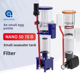 110-240 В Aqua Excel Nano 40D 50D 70D Мини-скриммер для рифов, аквариумов, фильтр для морской воды