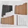 100 шт./партия, флакон для духов 2x2 2,5x2,5