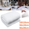 Искусственный Рождественский Снежный коврик, белый Снежный коврик, снежное одеяло, мягкий хлопковый реквизит для елки, Рождественская деревня, фон, украшения для елки, коврик