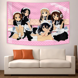 90x150 см японский аниме гобелен Kawaii украшает настенный гобелен милые подарочные флаги