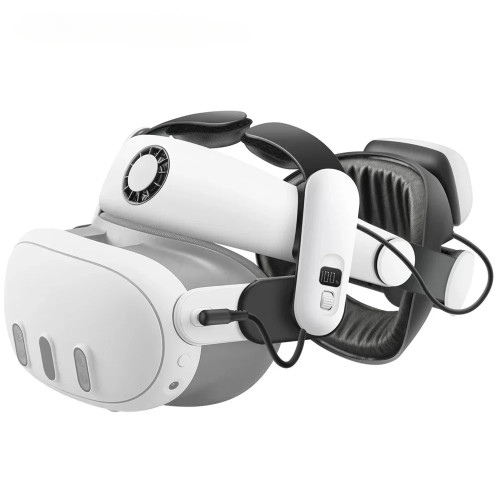 Аксессуары BOVR S3 Pro Super Strap VR, совместимые с головкой Meta Quest 3S, аккумулятор с возможностью горячей замены и кондиционером