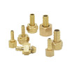Латунная внутренняя резьба 1/8 дюйма 1/4 дюйма 3/8 дюйма до 5/6/7/8/9/10 мм шлангового соединителя с вращающейся резьбой, фитинг для труб, медная муфта
