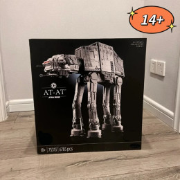 MINISO новый 6785 шт. большой AT-AT совместимый 75313 70888 строительные блоки кирпичи модель подарки на день рождения и Рождество игрушки 66677
