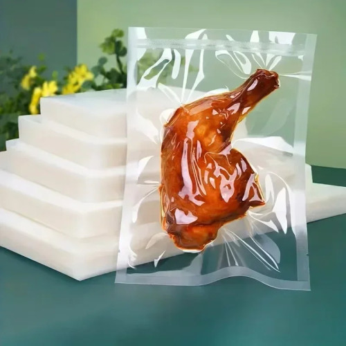 50 шт. вакуумные пакеты для пищевых продуктов, вакуумный упаковщик, многоразовые пакеты для морозильной камеры, сумки для хранения свежего мяса, фруктов, овощей, сумка для хранения пищевых продуктов