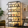 5-уровневые полки для хранения с дверцей из акрилового стекла, стеллаж для коллекционных игрушек и полка для демонстрации, Kids Bo