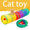 Игровой тоннель для домашних питомцев, разборная игрушка для кошек и щенков, преодоление препятствий, прятки, дрессировка, для использования на улице и в помещении