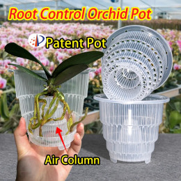 Meshpot украшение дома прозрачные горшки для орхидей с отверстиями Cattleya Dendrobium горшок для орхидей Cachepot в 10 см 12 см 15 см