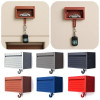 Креативный автомобильный гаражный брелок для ключей с открывающейся дверью, многофункциональный крючок для автомобильных ключей, забавный компактный декоративный кронштейн