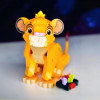 Детские блоки льва, классические игрушки из фильмов, молодые MOC-Simbas King, модель, строительные кирпичи, подарок на день рождения для мальчиков и девочек