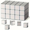 Квадратные неодимовые магниты 5x5x5 мм, квадратные редкоземельные магниты для тяжелых условий эксплуатации для поделок, холодильника, доски, офиса, доски для сухого стирания