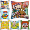 Мультяшные забавные наволочки R-Rugrats, мультяшный диван, декоративная домашняя двусторонняя печать, короткая плюшевая милая наволочка