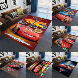 MINISO Disney Cars Mcqueen ковер гостиная домашний декор диван стол ковер подушка для стула коврик для отдыха пикник кемпинг детский коврик