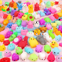 20/40/80 шт. Squishies Mochi мягкие игрушки сувениры для вечеринок для детей мини Squishies игрушка для снятия стресса с животными школьные подарки на день рождения