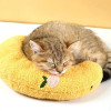 Успокаивающая подушка для домашних животных, удобные милые U-образные маленькие подушки для домашних животных и кошек, приятные для кожи эластичные подушки, аксессуары для домашних животных для собак