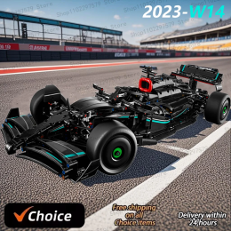 F1 W14 E Производительность Гоночный автомобиль 1642PCS 42171 Строительные блоки 1:8 Масштаб Модель Механическая Группа Спортивный Автомобиль Комплекты Сборки Взрослый Игрушка