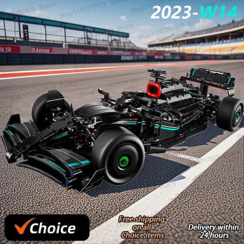F1 W14 E Производительность Гоночный автомобиль 1642PCS 42171 Строительные блоки 1:8 Масштаб Модель Механическая Группа Спортивный Автомобиль Комплекты Сборки Взрослый Игрушка