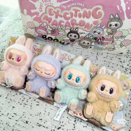 2-е поколение Popmart Labubu Monster Lisa Seme Heart Macarrr виниловая серия модная игрушка украшение подарок на день