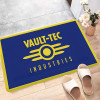 Коврик для входной двери с логотипом игры V-Vault T-Tec, моющийся нескользящий коврик для гостиной, дивана, стула, коврик для кухни, приветственный коврик