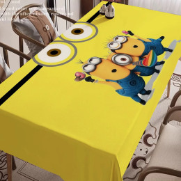 Скатерть с рисунком M-Minions, прямоугольная скатерть с пятнами, клеенка, каминная доска Mesa, непроницаемая скатерть, украшение