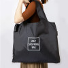 Складная сумка для покупок в супермаркете, вместительная сумка-тоут Ripstop для продуктов, женская сумка-шоппер на плечо, водонепроницаемые черные нейлоновые сумки