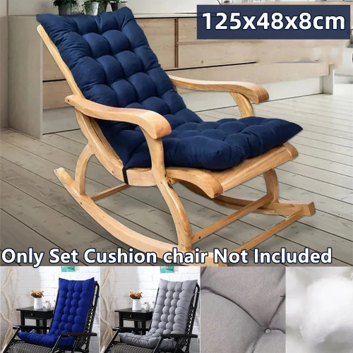 125x48x8 см подушка для кресла-качалки для улицы, не скользящая Подушка для стула с высокой спинкой для внутреннего дворика, моющаяся подсветка