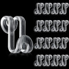 10/20 шт. вешалка для одежды, соединительные крючки, вешалка-удлинитель, зажимы, удлинители для вешалок для шкафа, экономящие место, вешалки, аксессуары