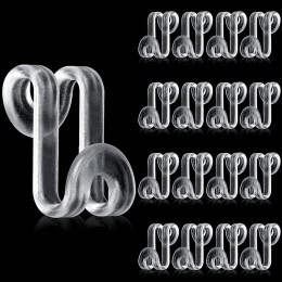 10/20 шт. вешалка для одежды, соединительные крючки, вешалка-удлинитель, зажимы, удлинители для вешалок для шкафа, экономящие место, вешалки, аксессуары