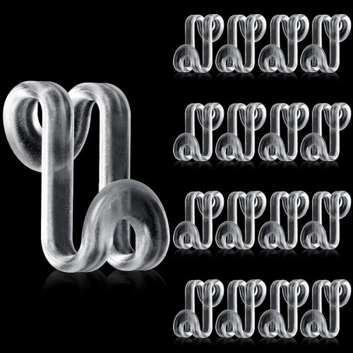 10/20 шт. вешалка для одежды, соединительные крючки, вешалка-удлинитель, зажимы, удлинители для вешалок для шкафа, экономящие место, вешалки, аксессуары